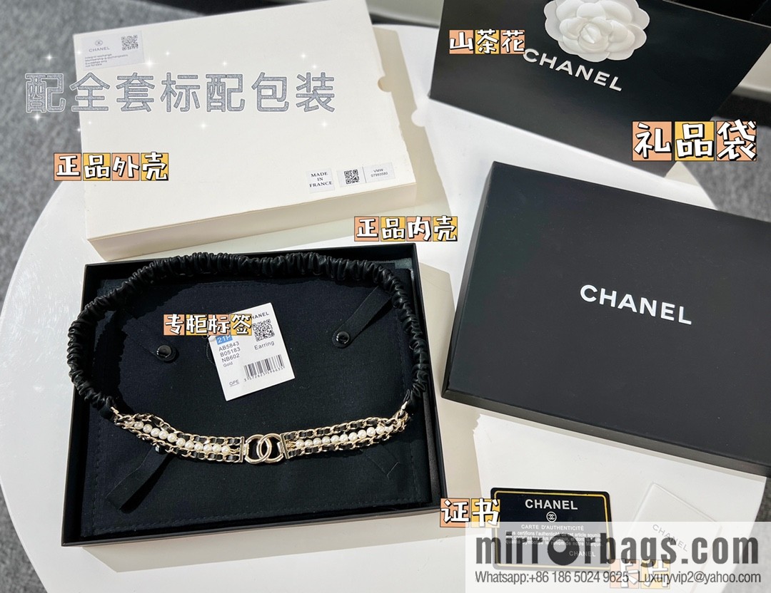 New ☑️ Chanel double c lambskin belt belt chain