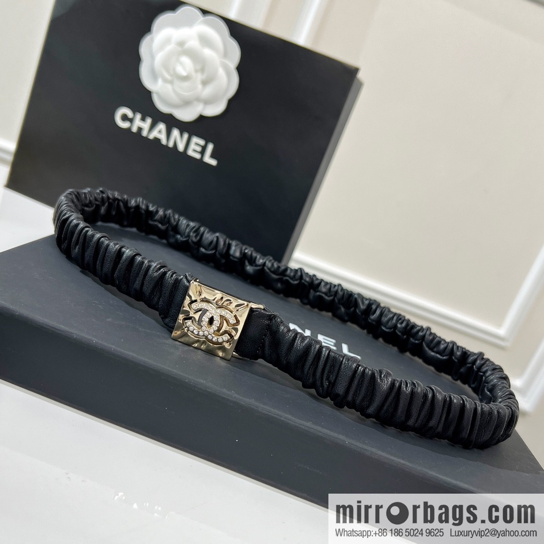 New ☑️ Chanel double c lambskin belt belt chain