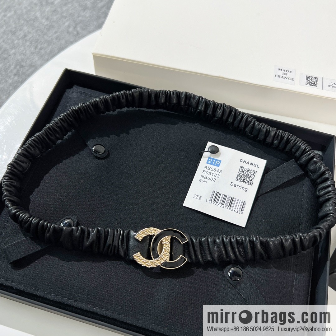New ☑️ Chanel double c lambskin belt belt chain