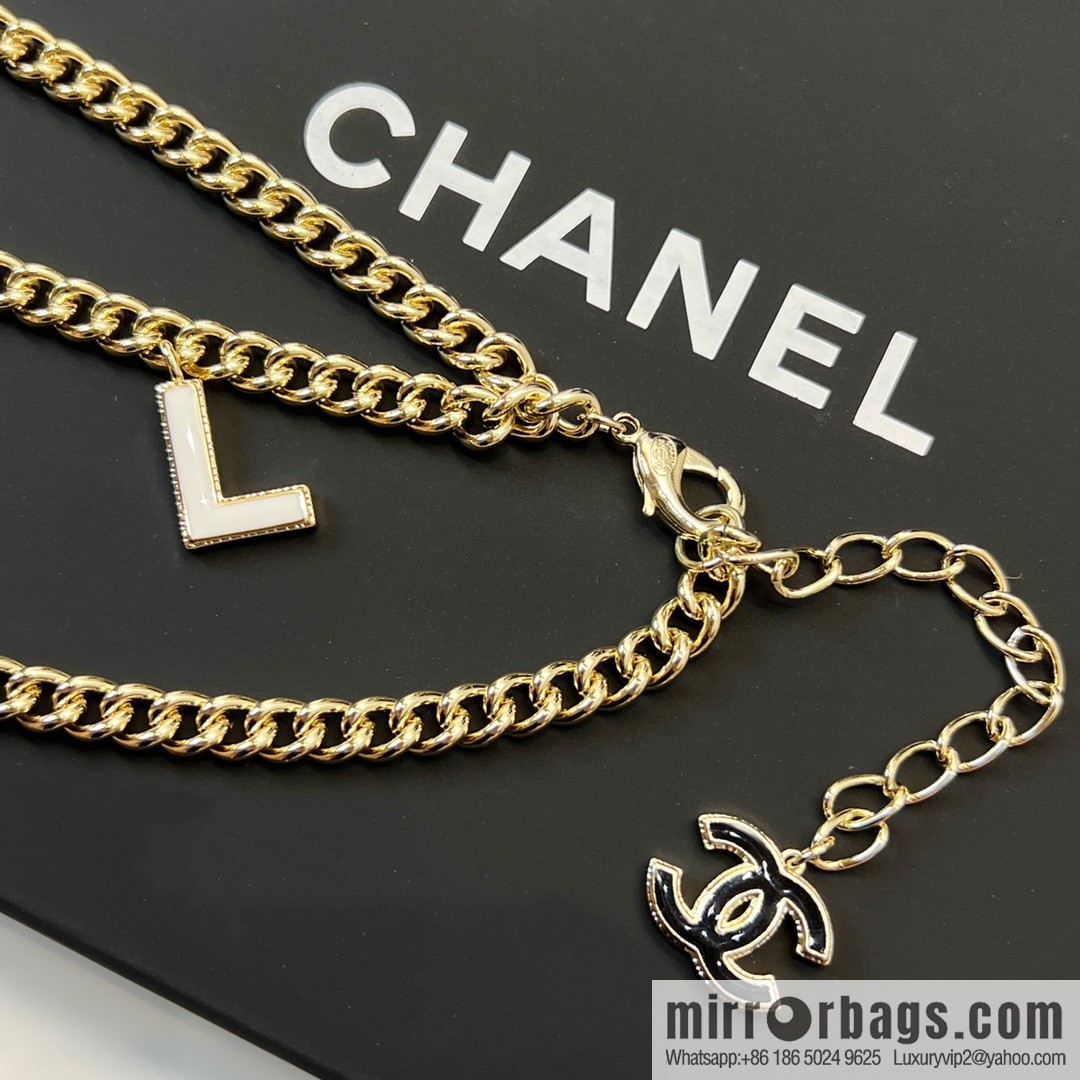 New ☑️ Chanel double c letter fringed belt belt chain
