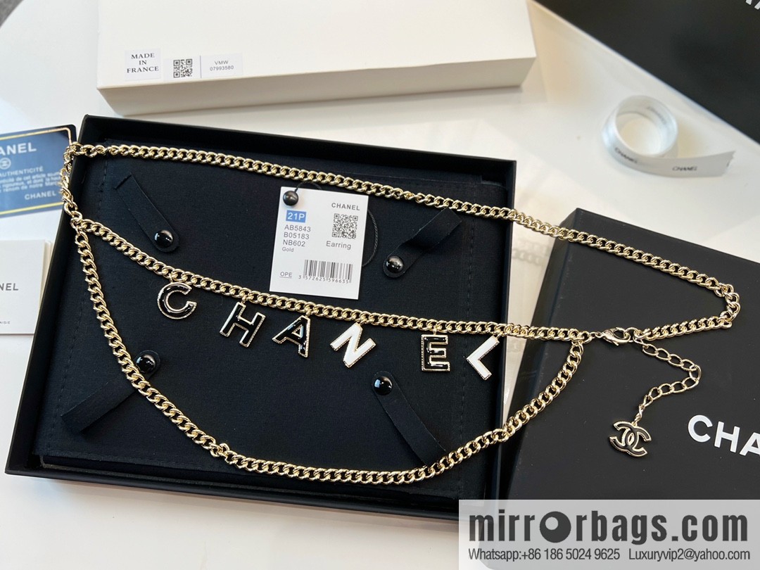 New ☑️ Chanel double c letter fringed belt belt chain