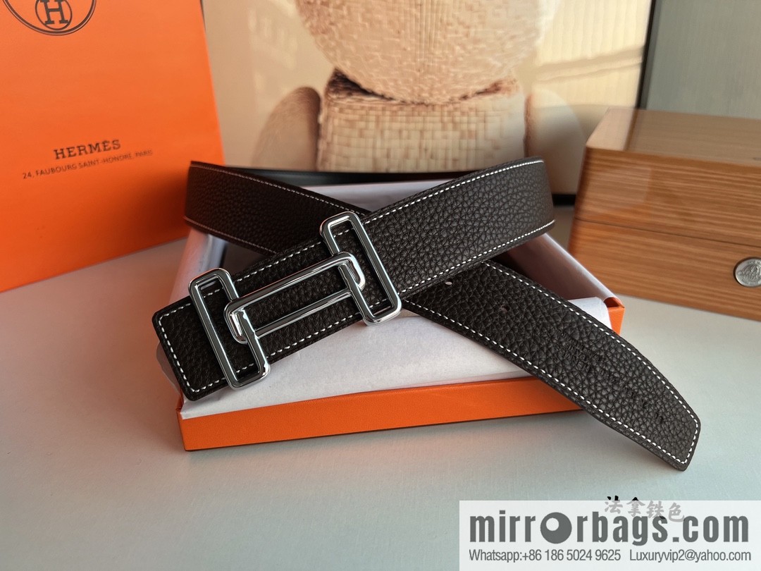 Hermes 2021 Trend Series Element Belt 38cm