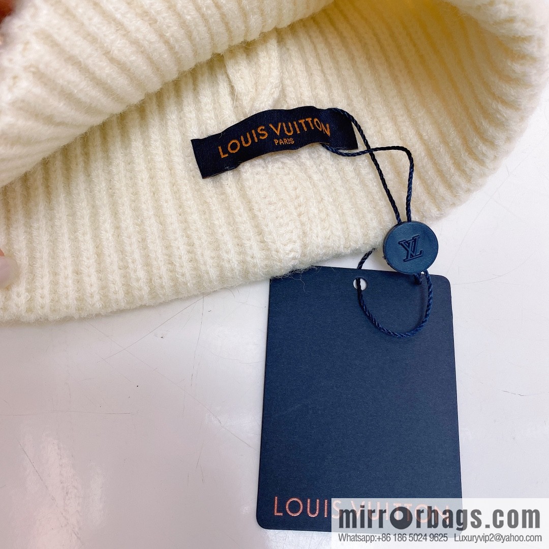 LV Louis Vuitton autumn and winter wool knitted wool hat