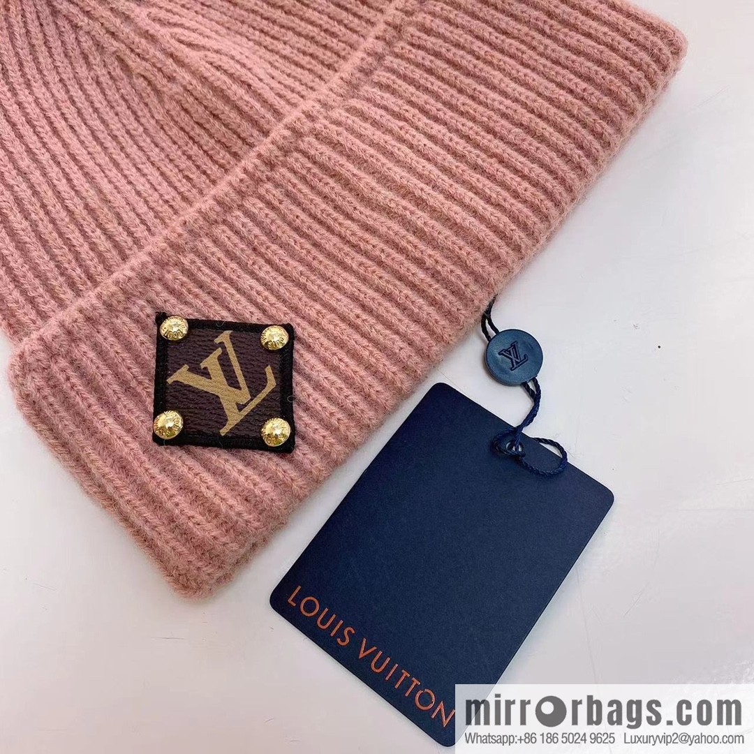 LV Louis Vuitton autumn and winter wool knitted wool hat