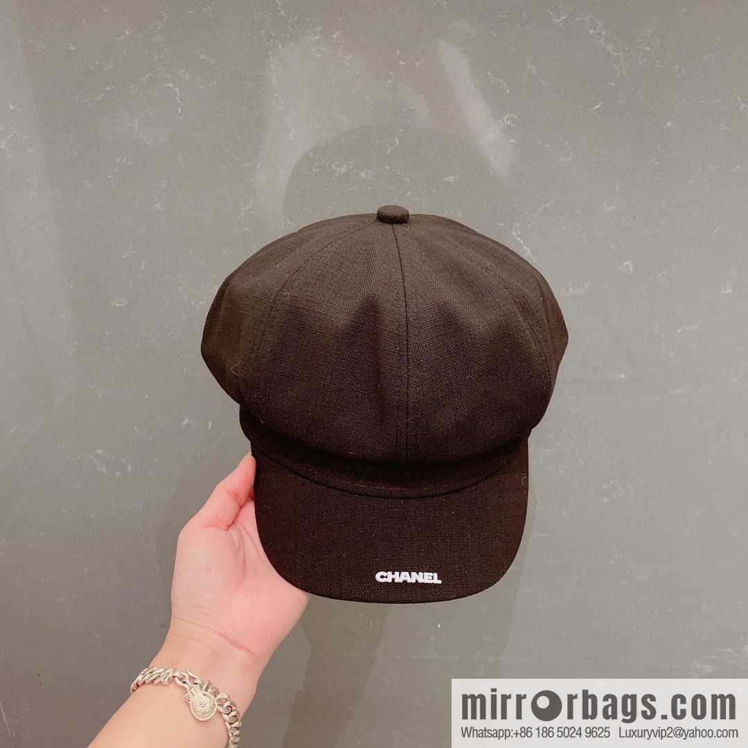 Chanel 2022 autumn and winter new octagonal hat