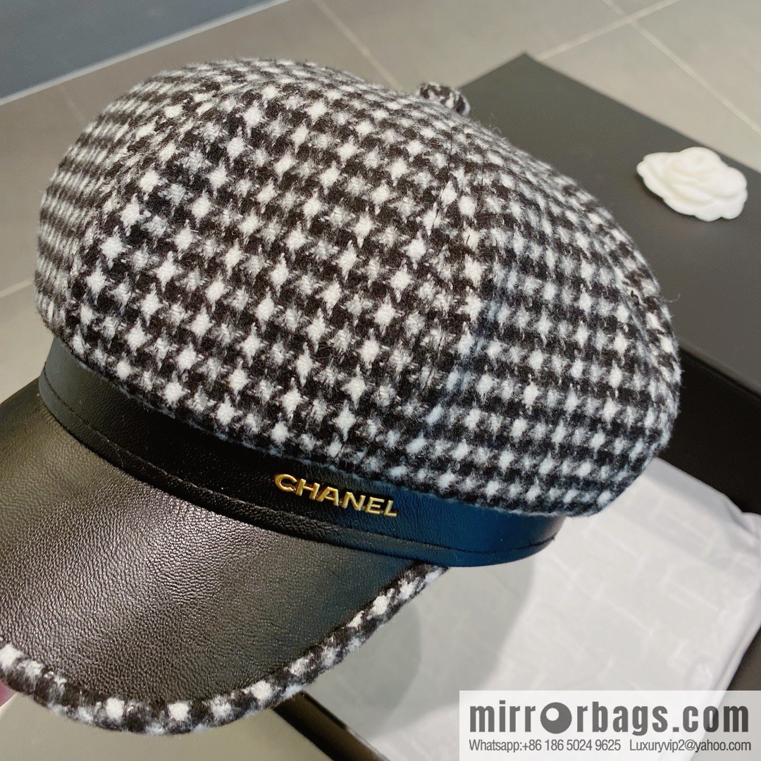 Chanel 22 autumn and winter new painter cap