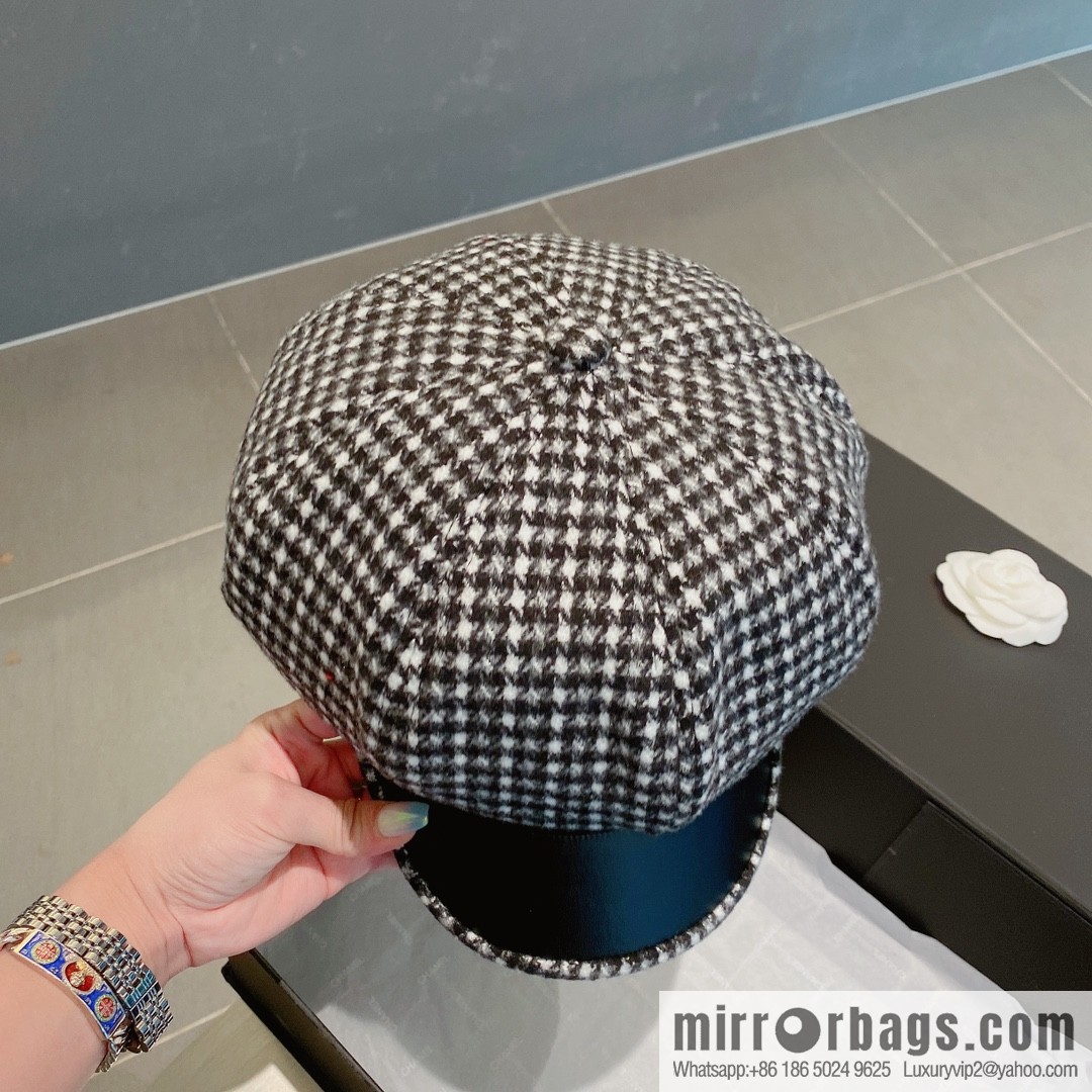 Chanel 22 autumn and winter new painter cap