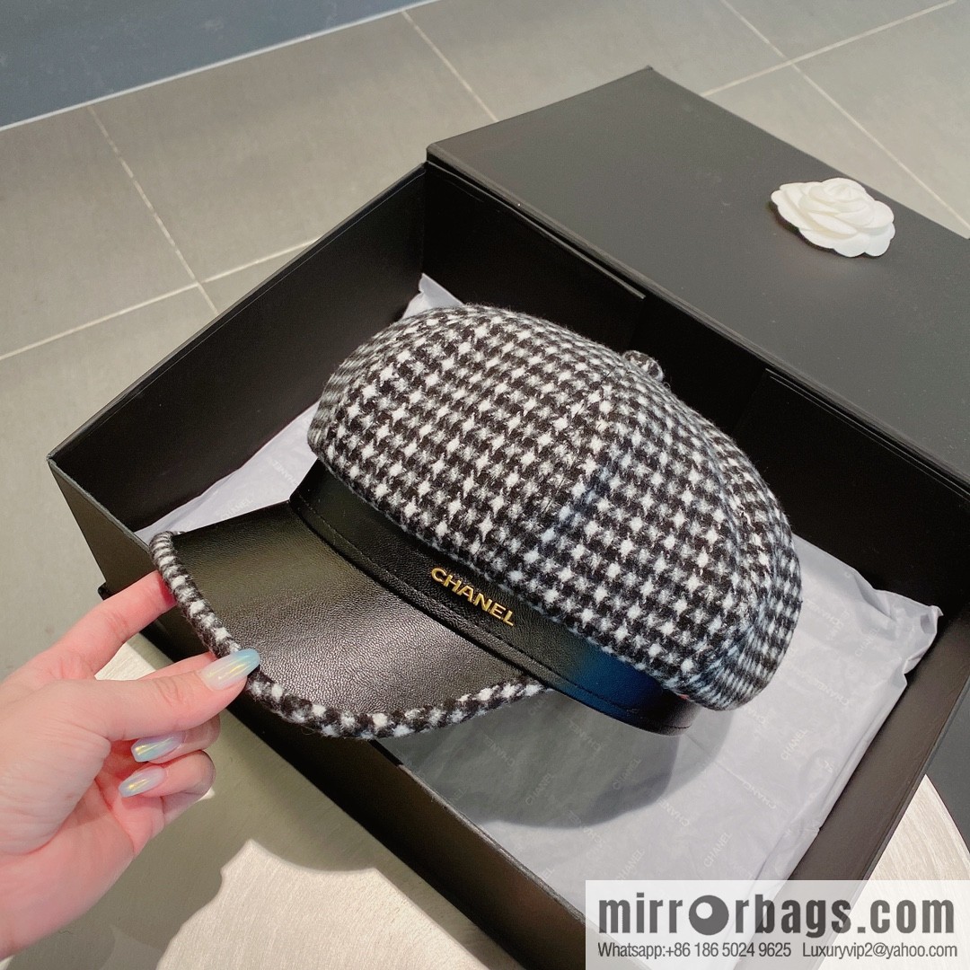 Chanel 22 autumn and winter new painter cap