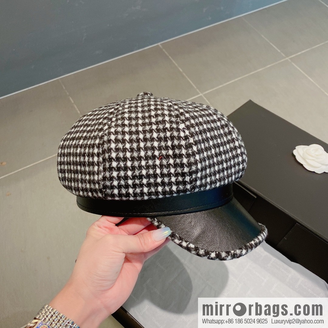 Chanel 22 autumn and winter new painter cap
