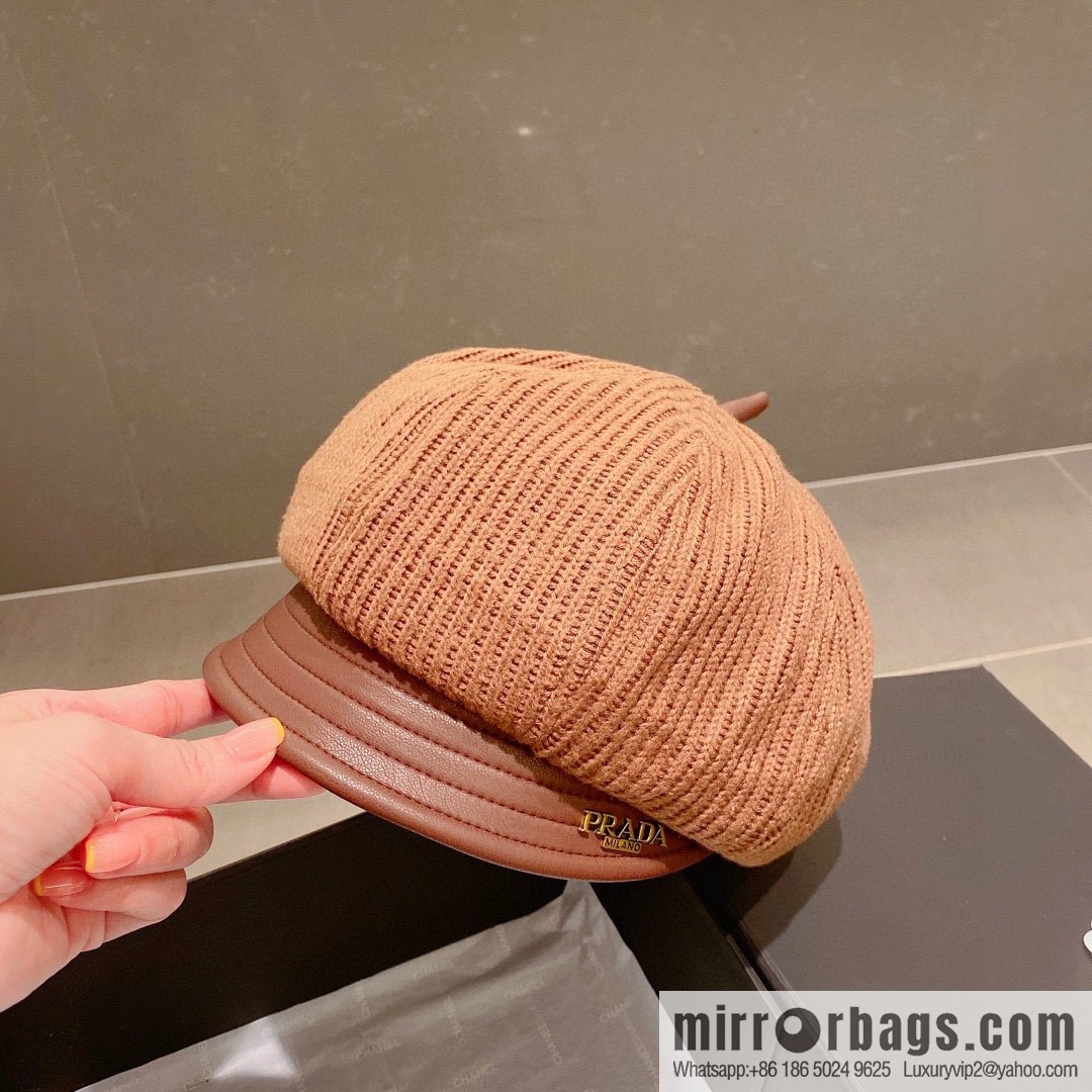 Prada 2022 autumn cap military cap
