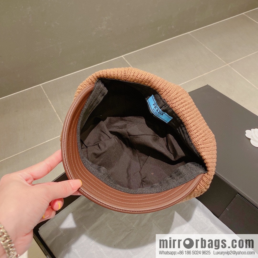 Prada 2022 autumn cap military cap