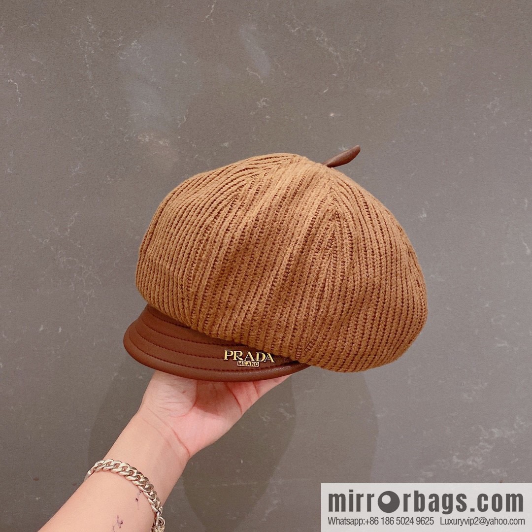 Prada 2022 autumn cap military cap