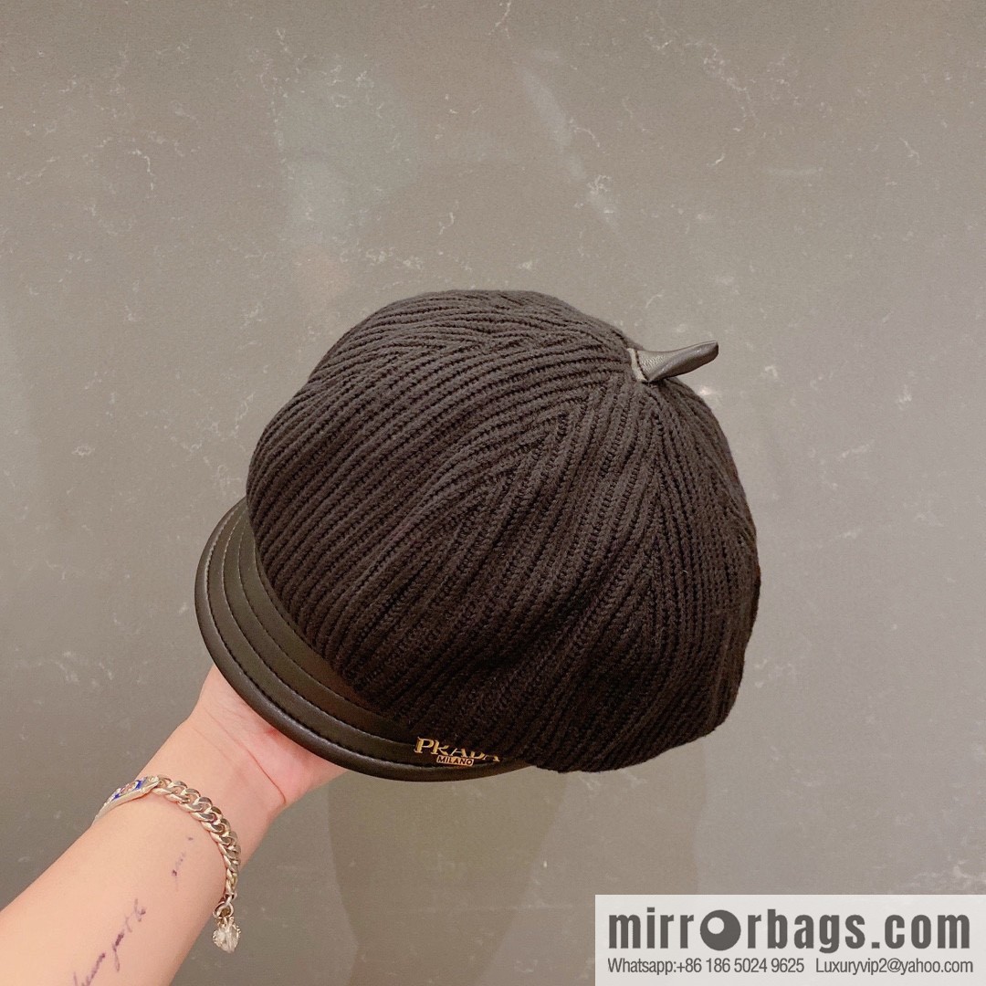 Prada 2022 autumn cap military cap