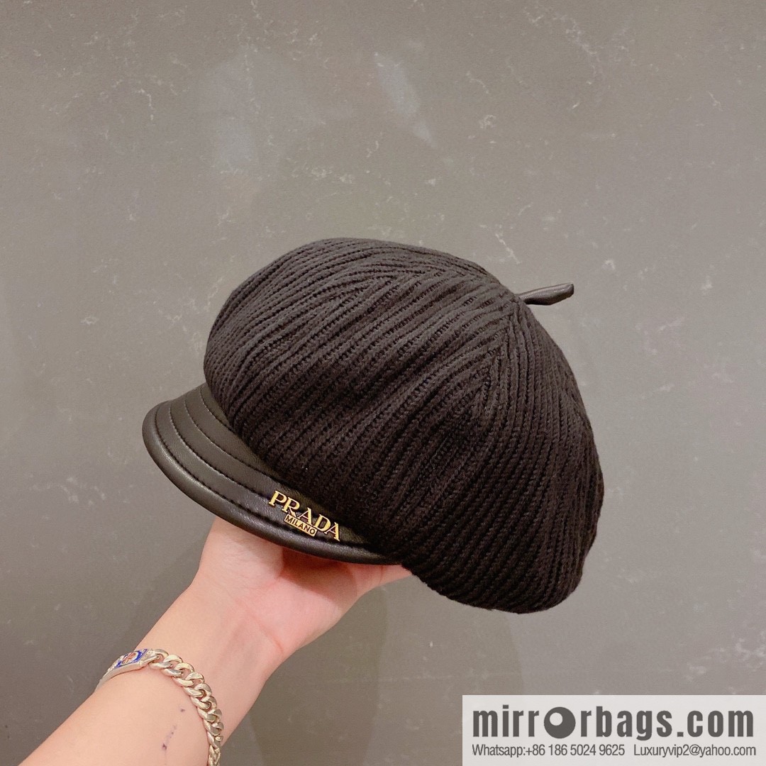Prada 2022 autumn cap military cap