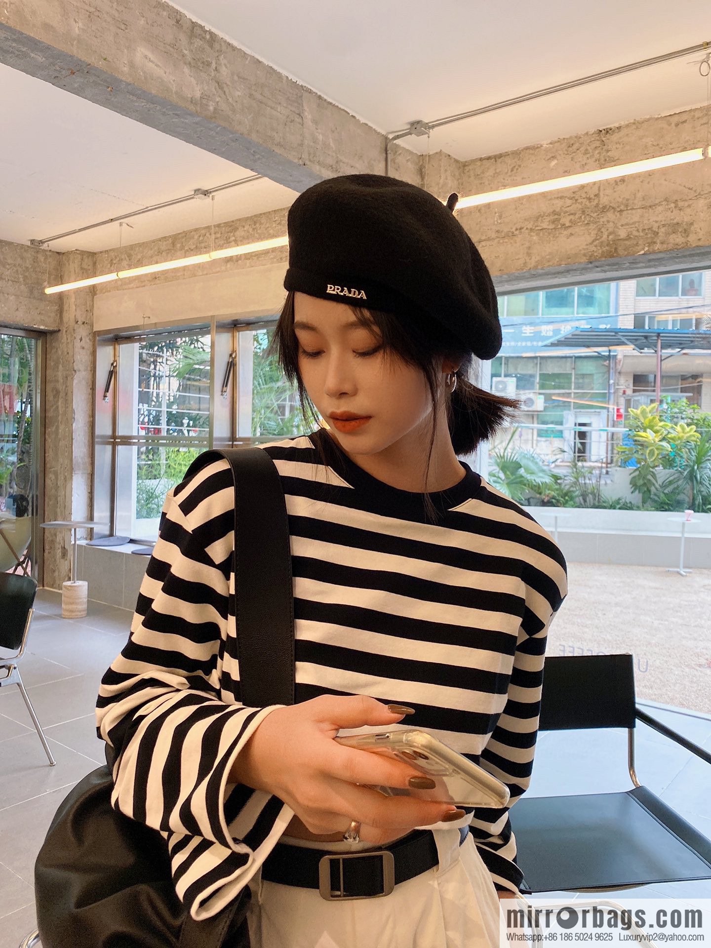 Prada 2022 autumn and winter new beret