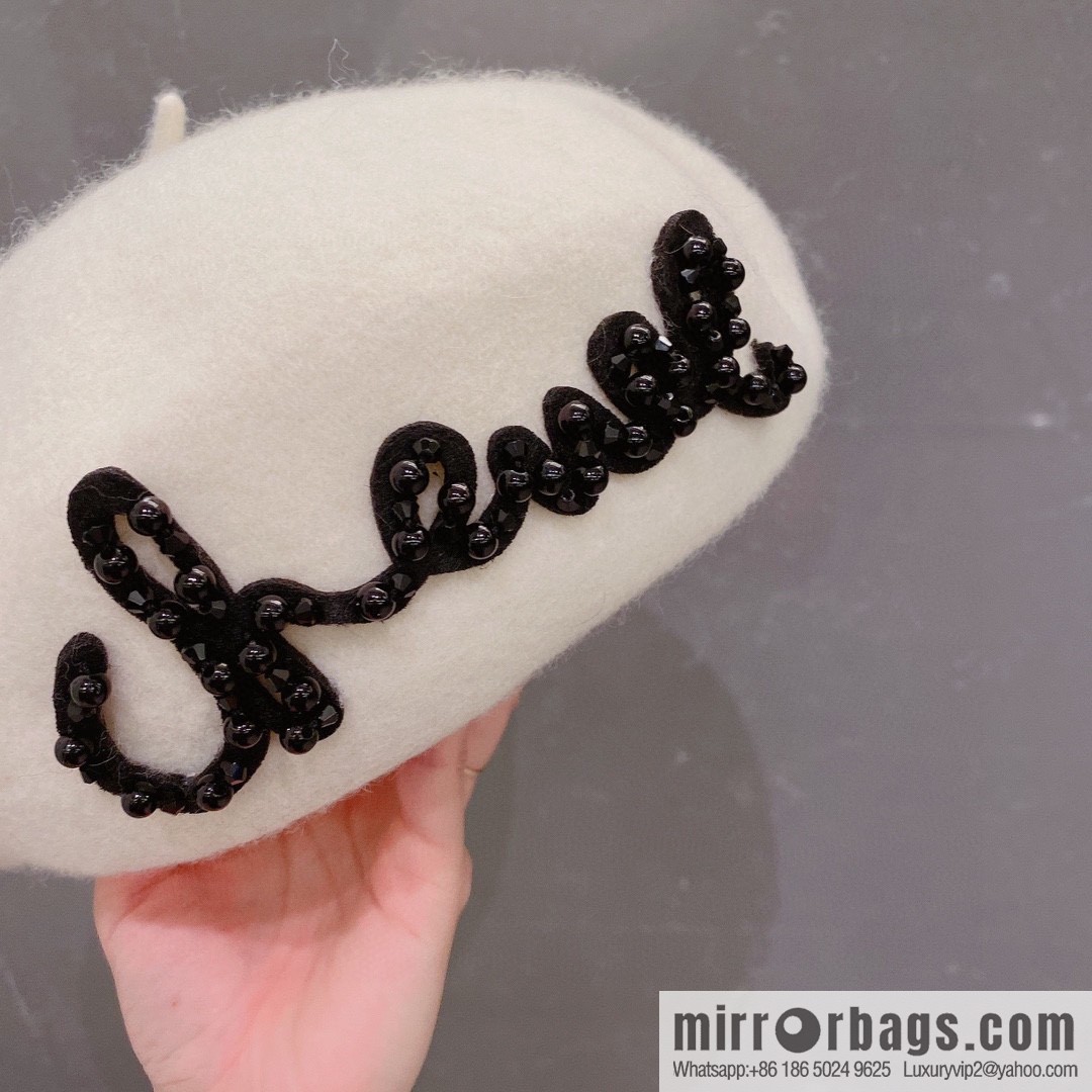Chanel 2022 autumn and winter new woolen beret