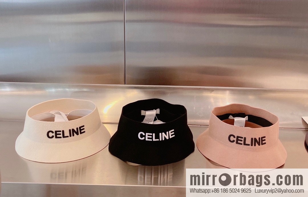 Celine autumn 2022 empty top sun hat