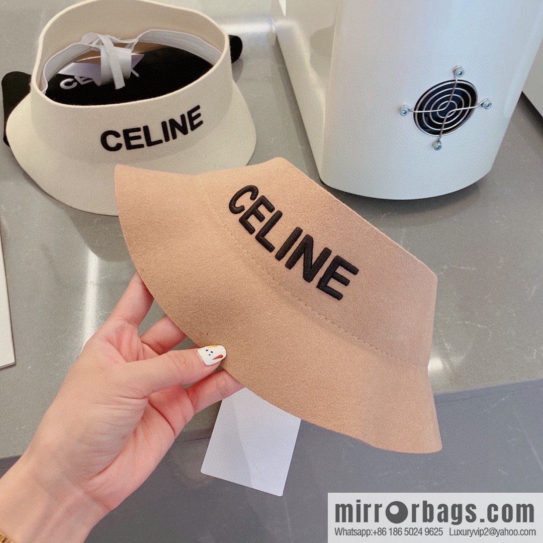 Celine autumn 2022 empty top sun hat