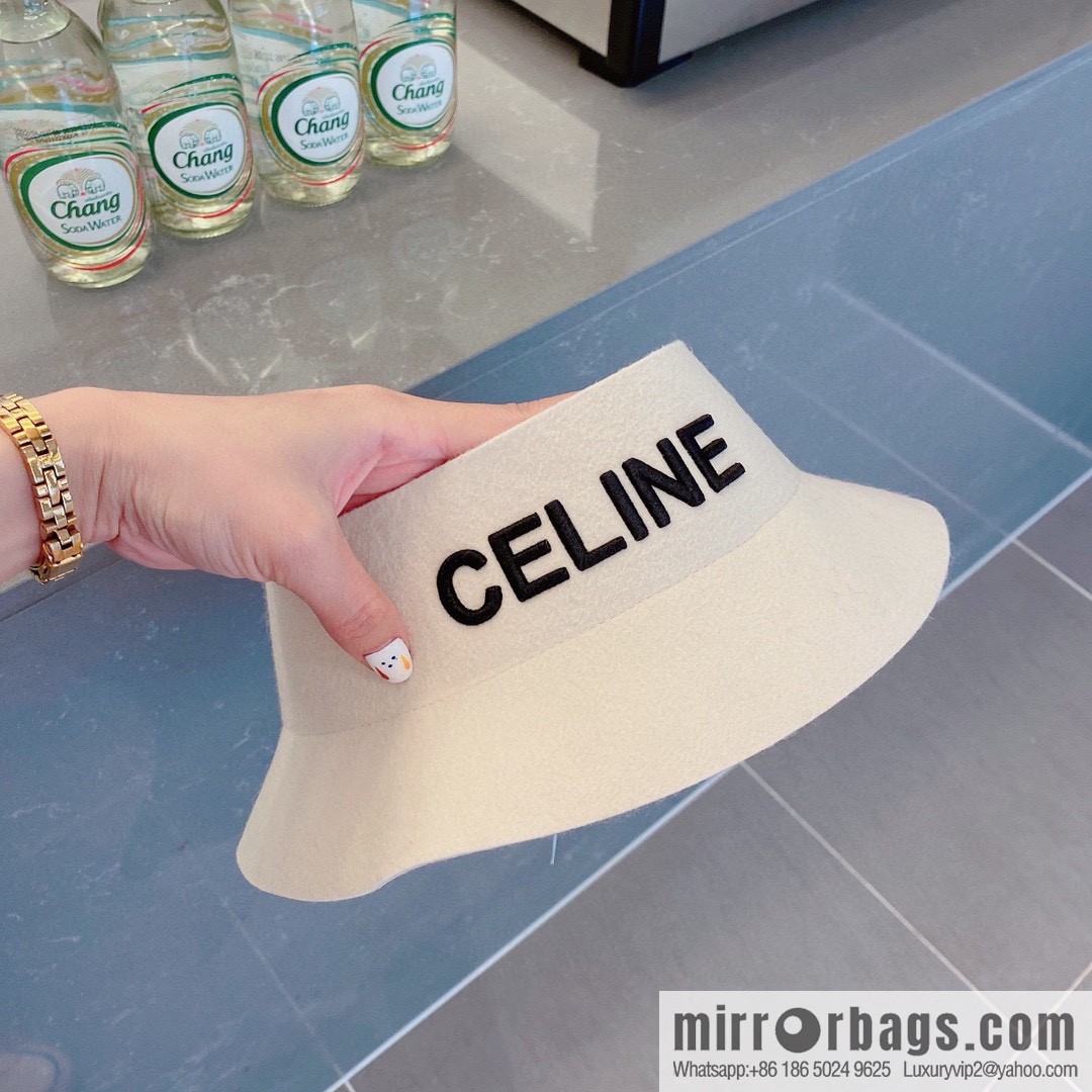 Celine autumn 2022 empty top sun hat