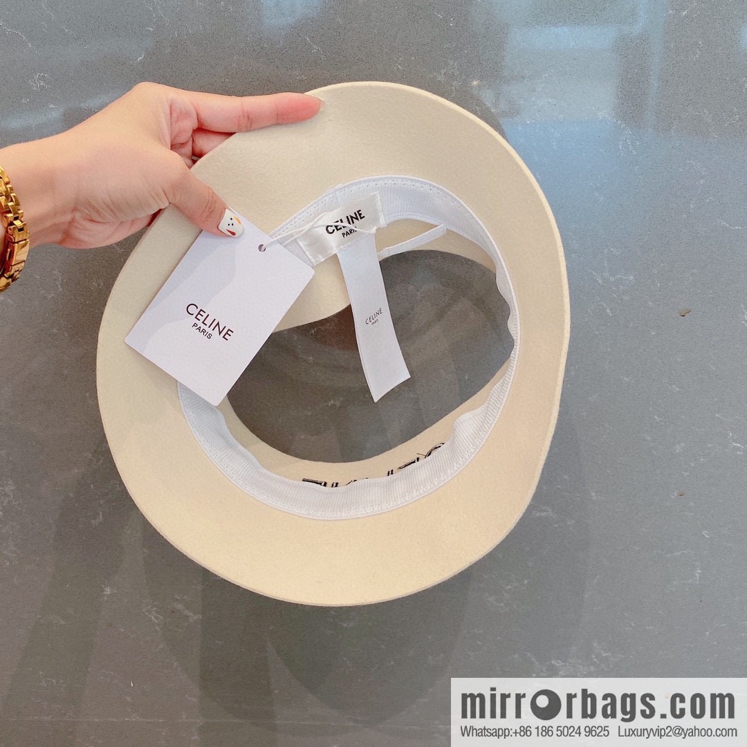 Celine autumn 2022 empty top sun hat