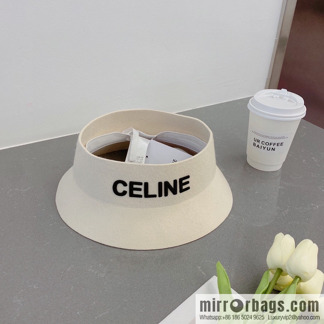 Celine autumn 2022 empty top sun hat