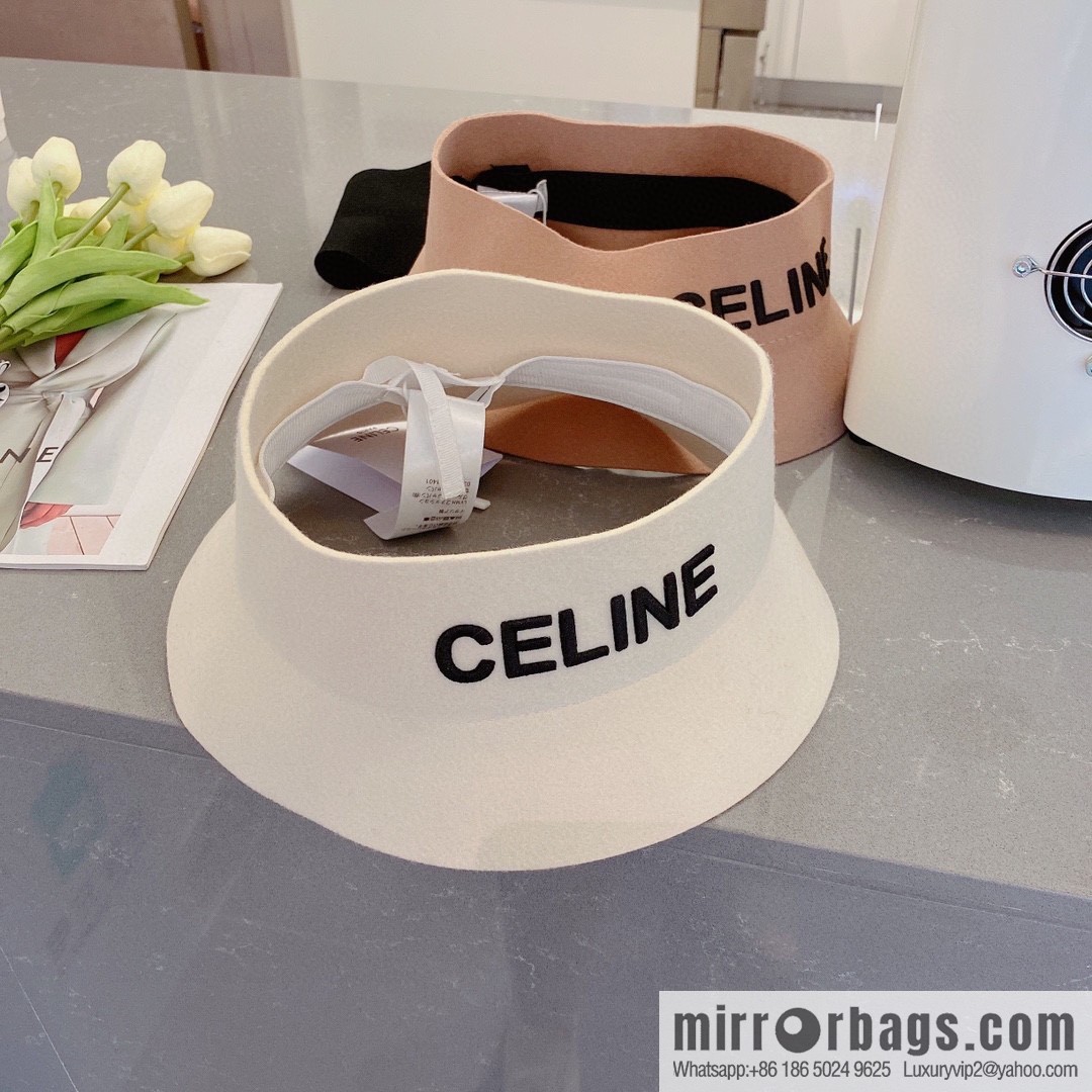 Celine autumn 2022 empty top sun hat
