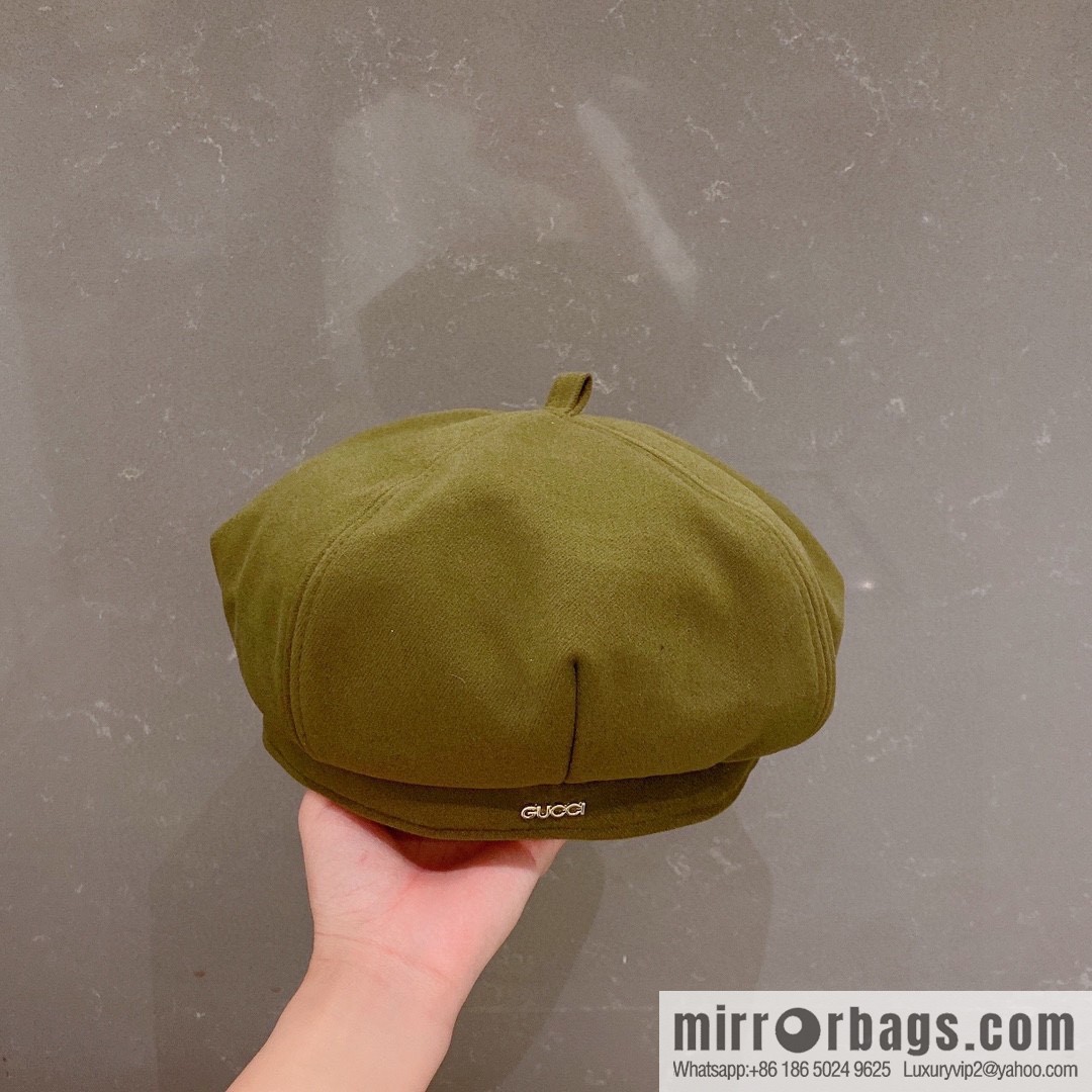 Gucci Gucci 2022 autumn and winter new octagonal hat