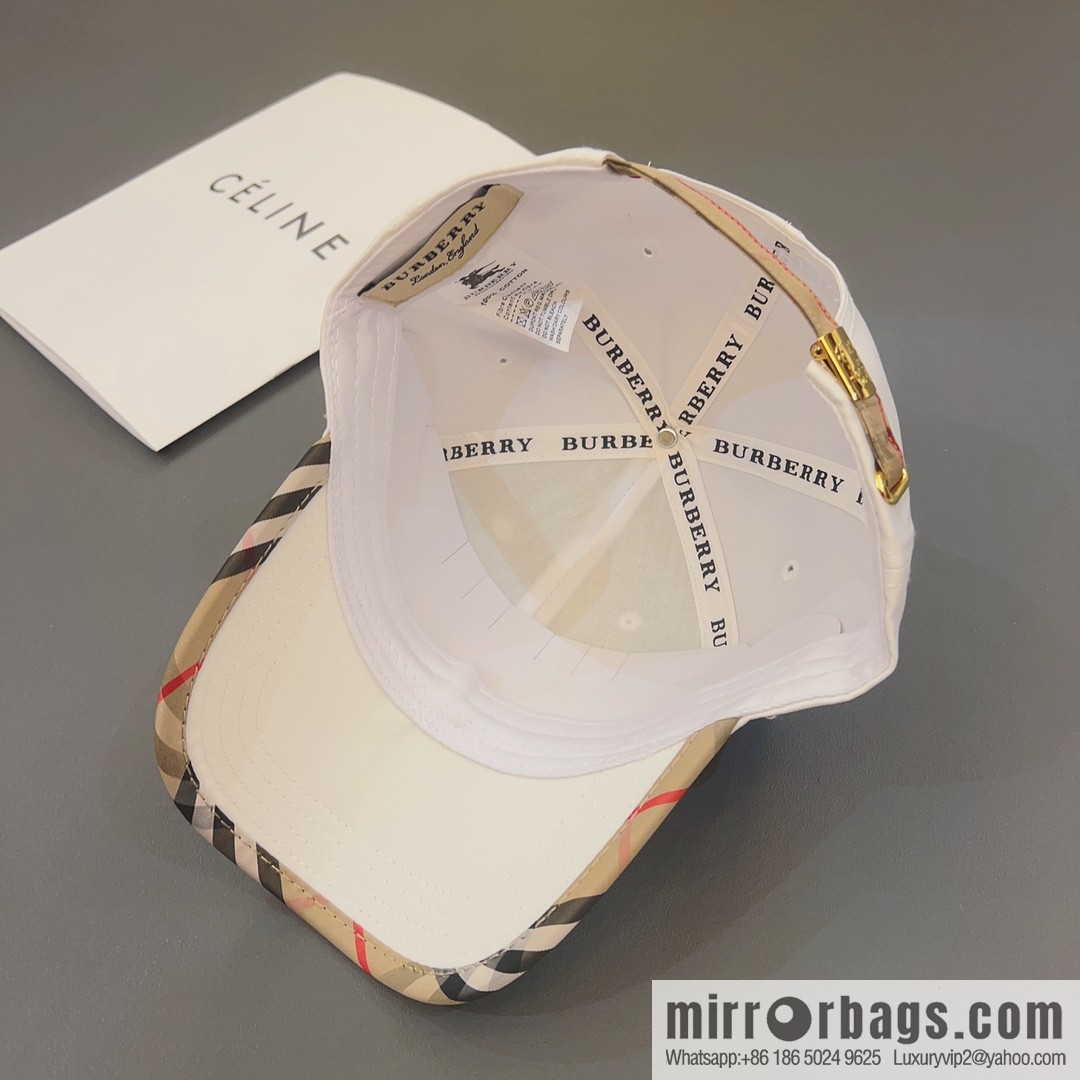 Burberry's new unisex baseball cap