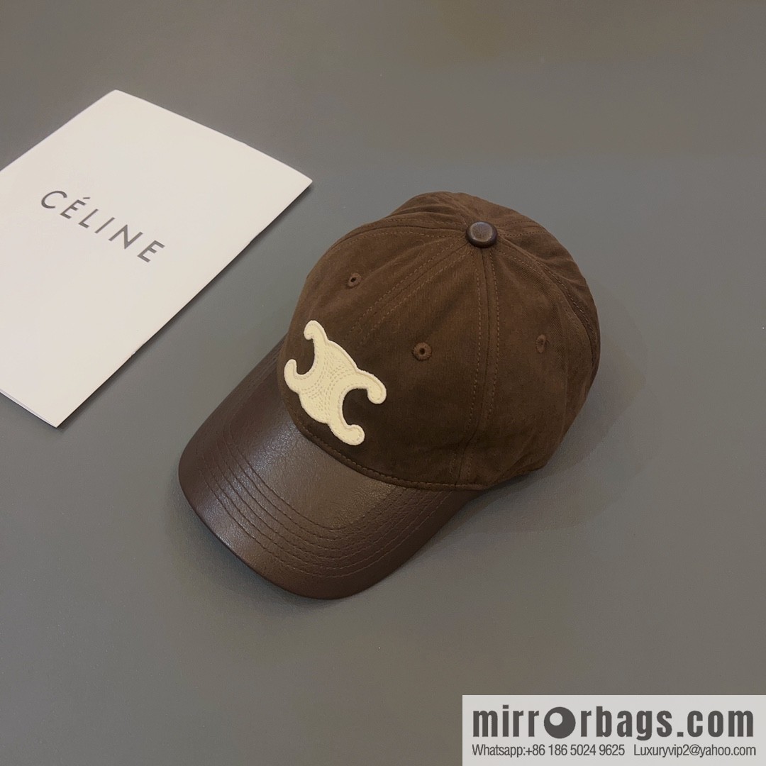 CELINE's new splicing baseball cap