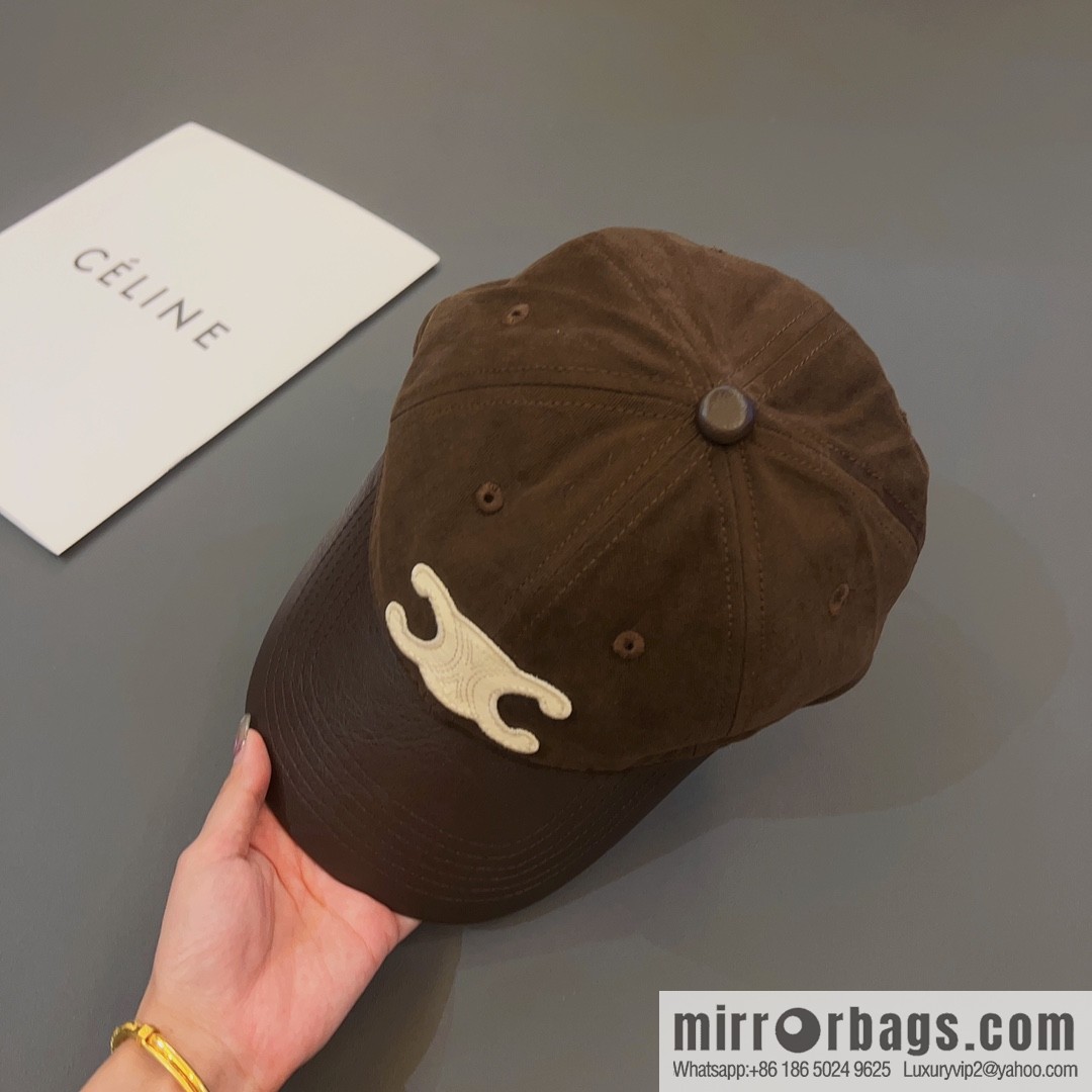 CELINE's new splicing baseball cap