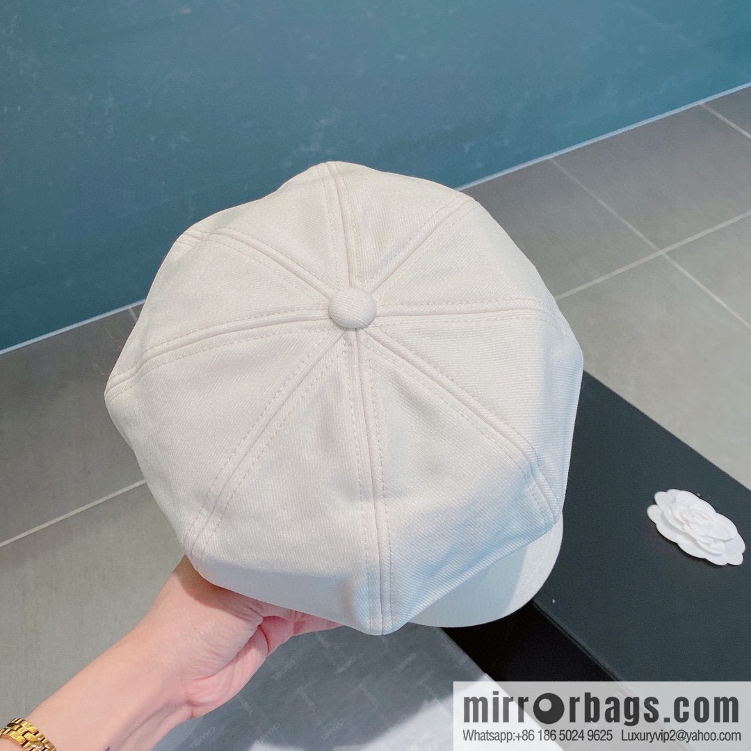 Miumiu Miu 2022 autumn and winter new octagonal hat