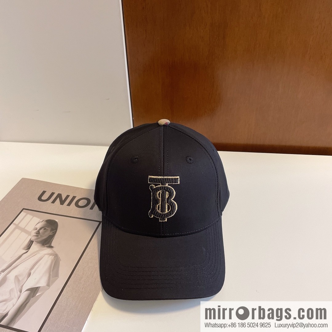 Burberry's new embroidered baseball cap