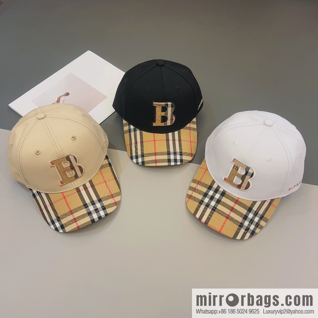 Burberry Classic Plaid Unisex Baseball Cap