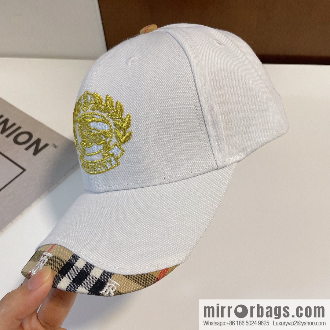 Burberry simple embroidery original baseball cap
