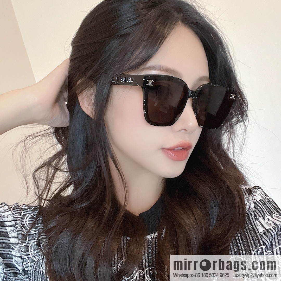 CELINE Celine Arc de Triomphe temple letter logo women's sunglasses