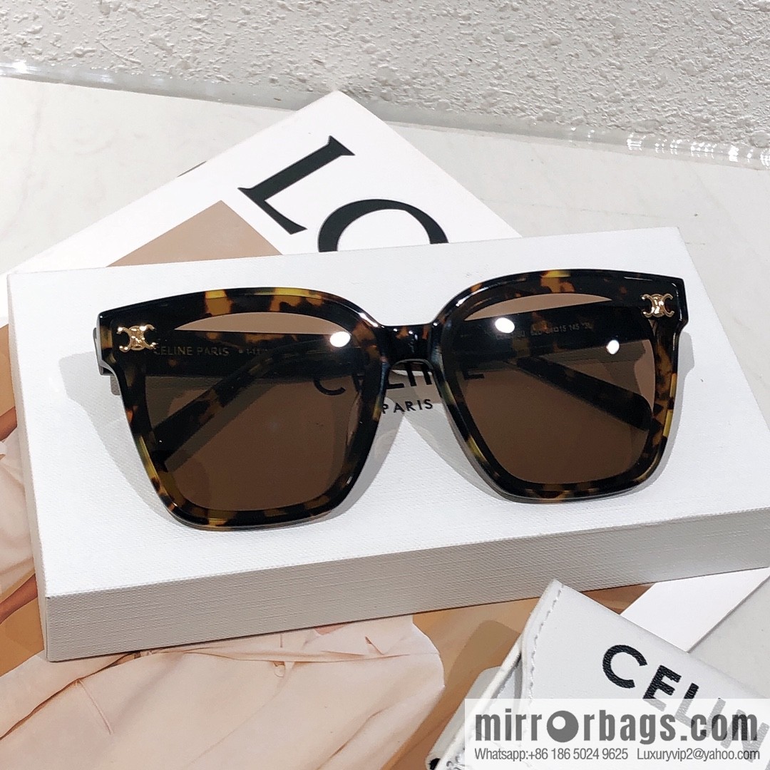 CELINE Celine Arc de Triomphe temple letter logo women's sunglasses
