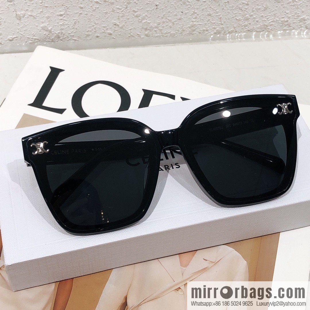 CELINE Celine Arc de Triomphe temple letter logo women's sunglasses