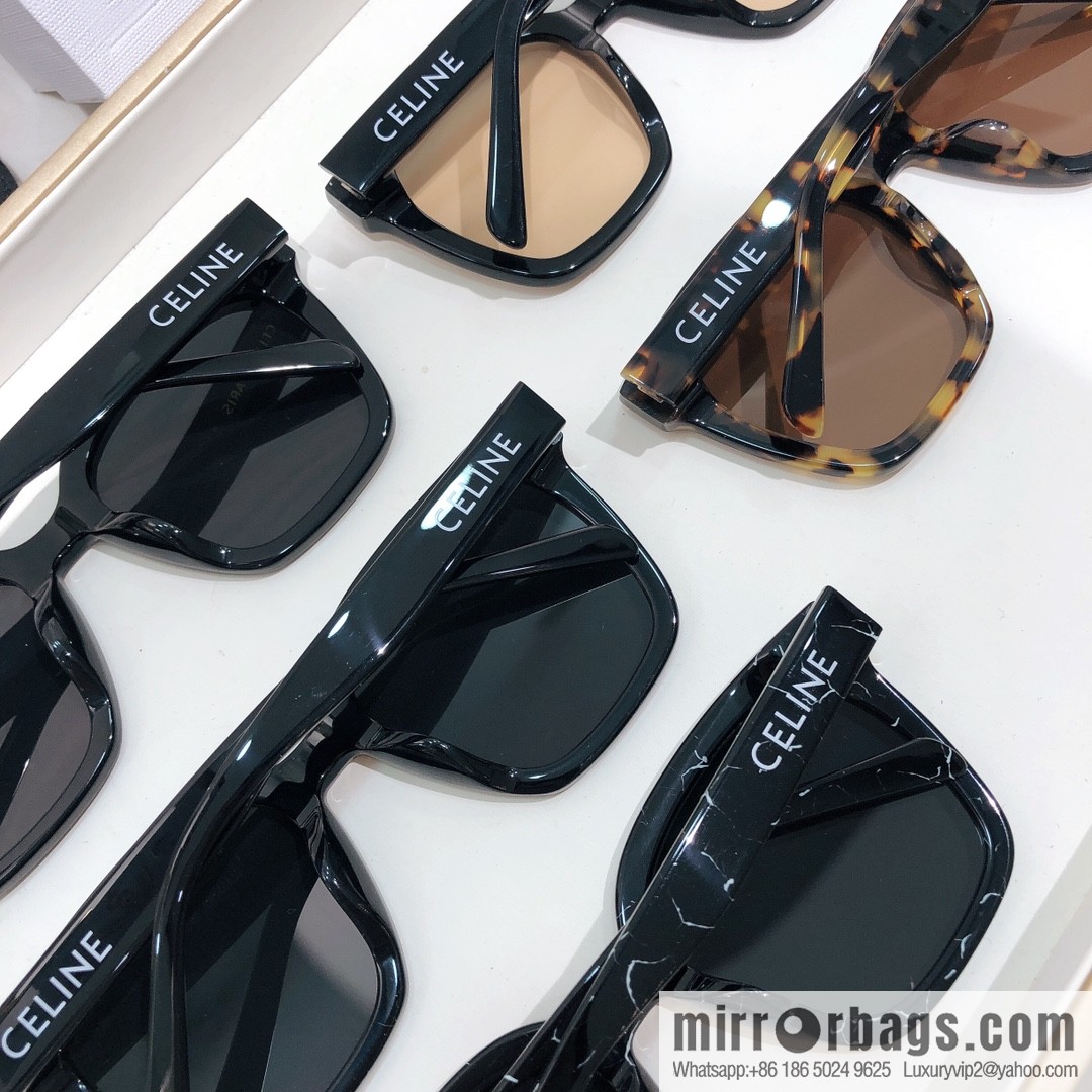 CELINE Celine Arc de Triomphe temple letter logo women's sunglasses