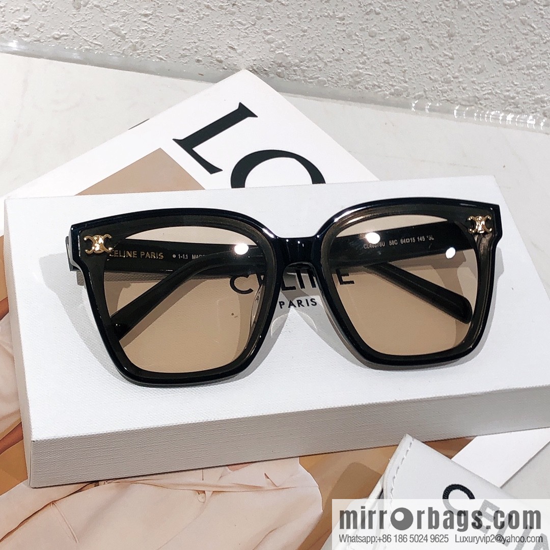 CELINE Celine Arc de Triomphe temple letter logo women's sunglasses
