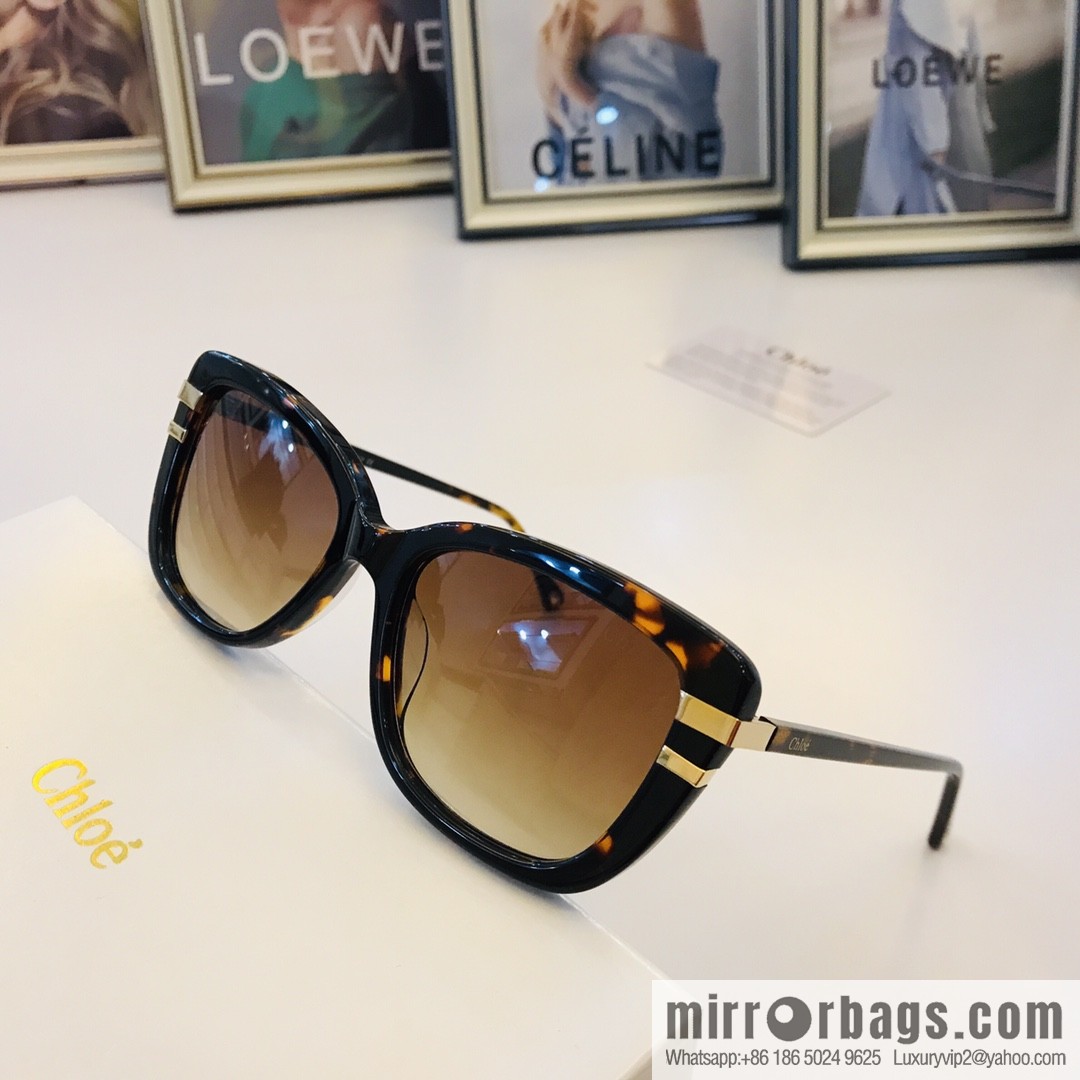 CHLOE simple and generous women's sunglasses