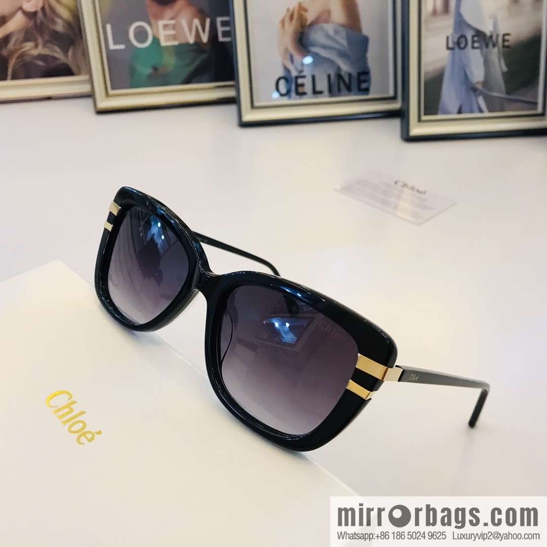 CHLOE simple and generous women's sunglasses