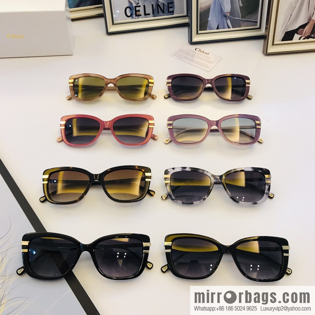 CHLOE simple and generous women's sunglasses