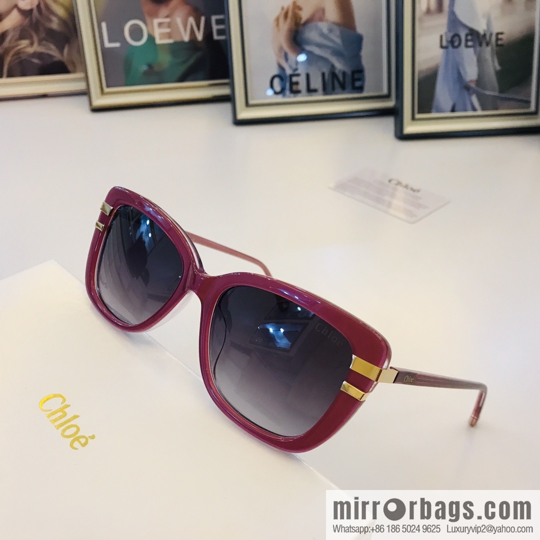 CHLOE simple and generous women's sunglasses