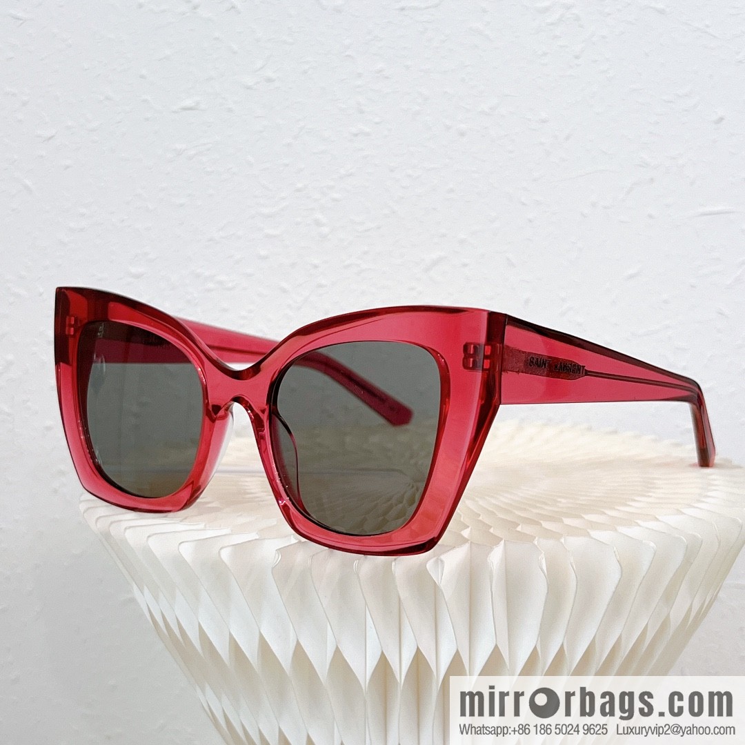 SAINT LAURENT Saint Laurent Large Frame Unisex Sunglasses