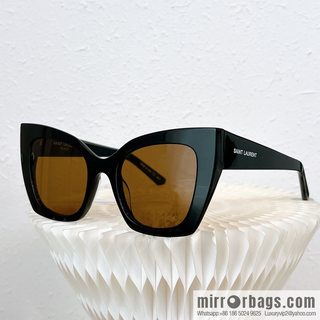 SAINT LAURENT Saint Laurent Large Frame Unisex Sunglasses