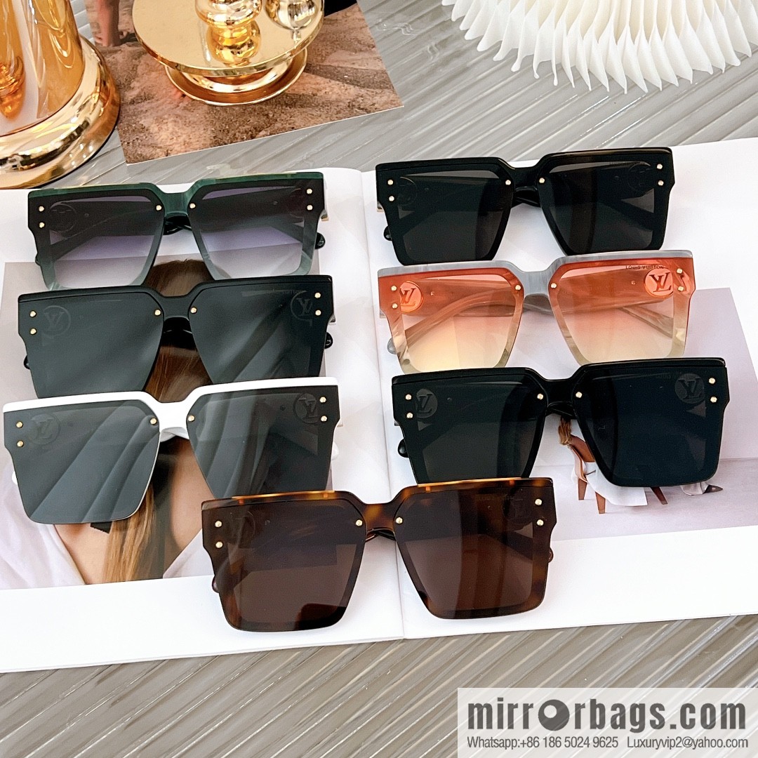 LV Louis Vuitton Square Unisex Sunglasses