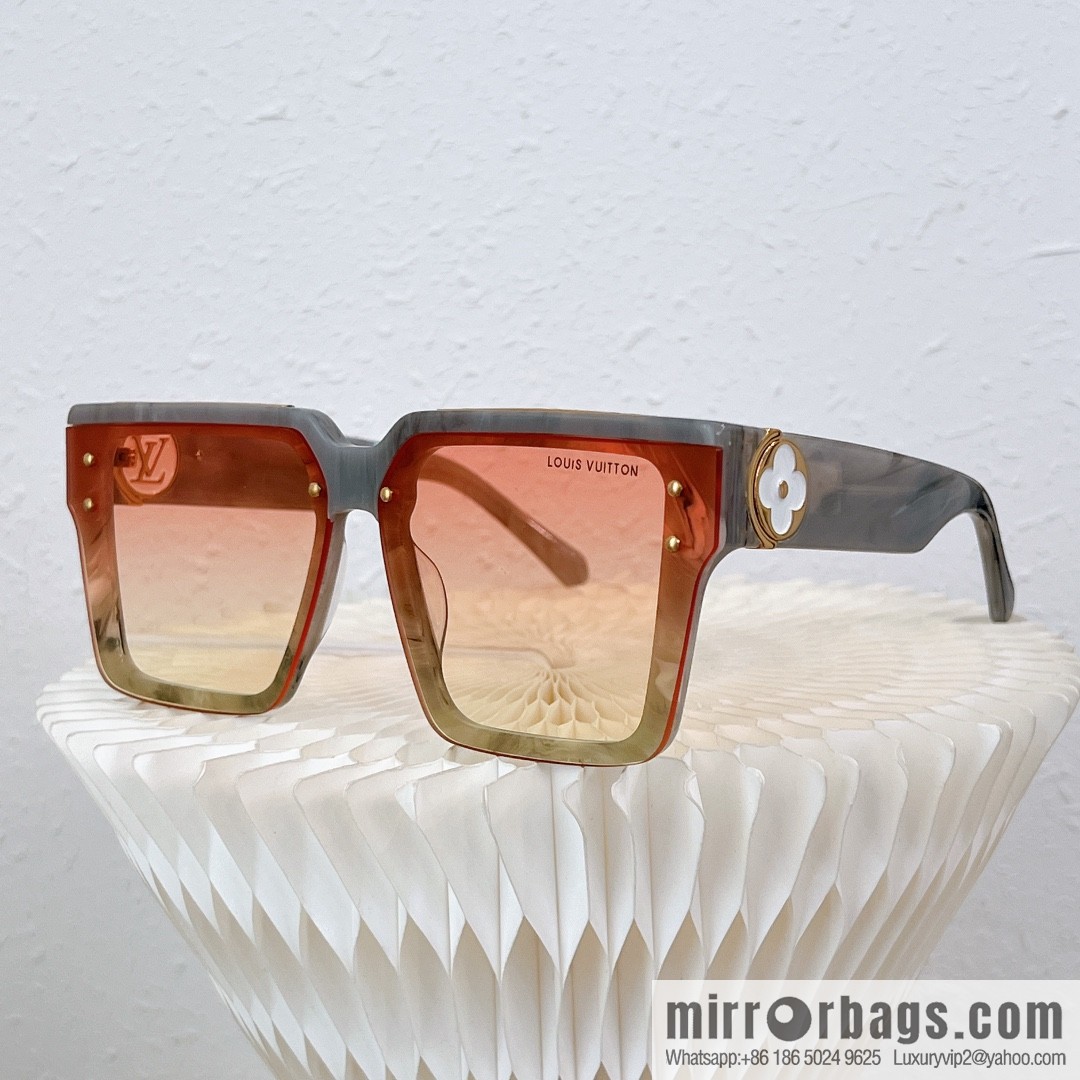 LV Louis Vuitton Square Unisex Sunglasses