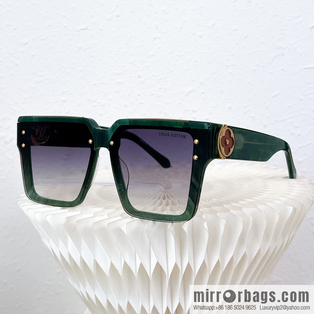 LV Louis Vuitton Square Unisex Sunglasses