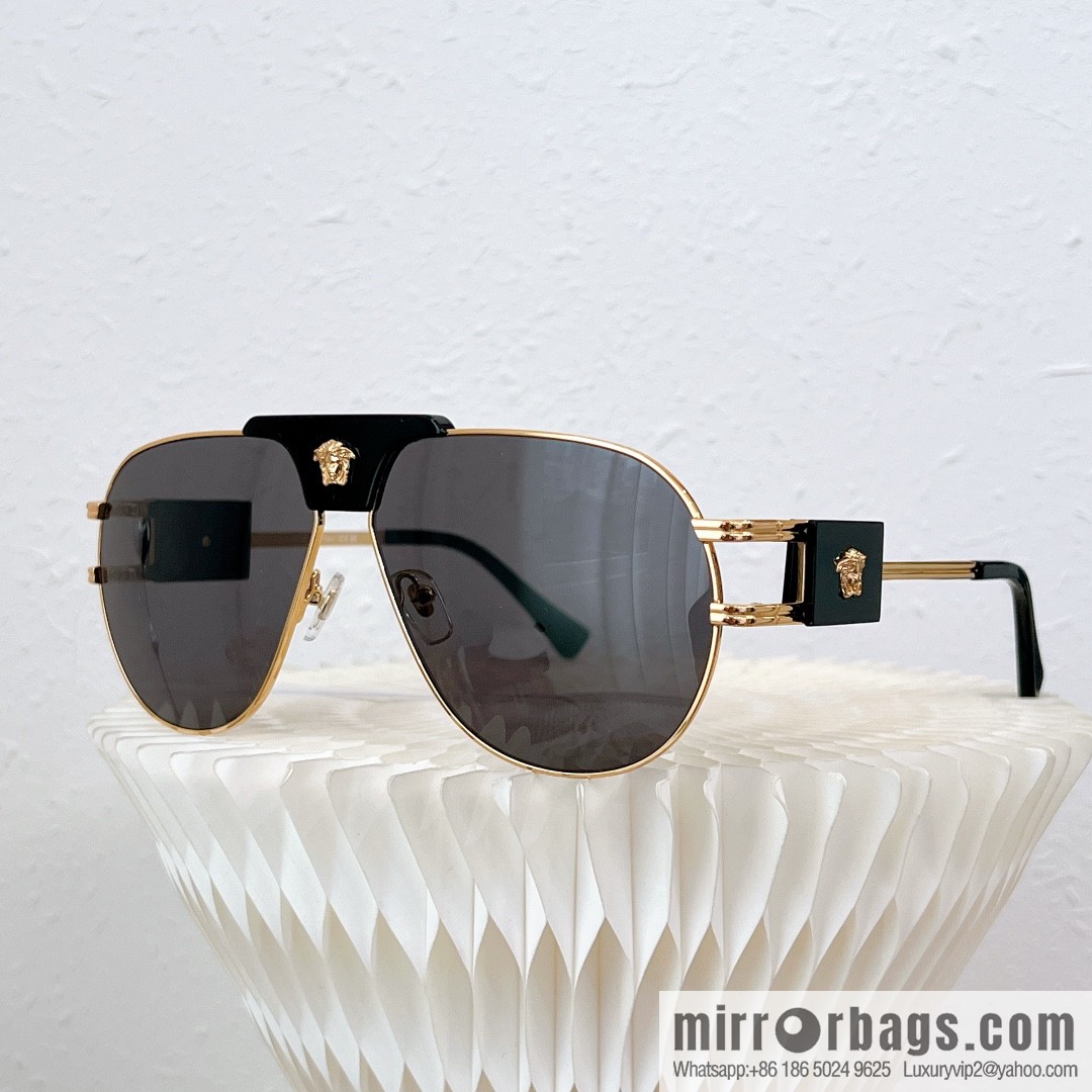 VERSACE Versace Head Logo Men's Sunglasses