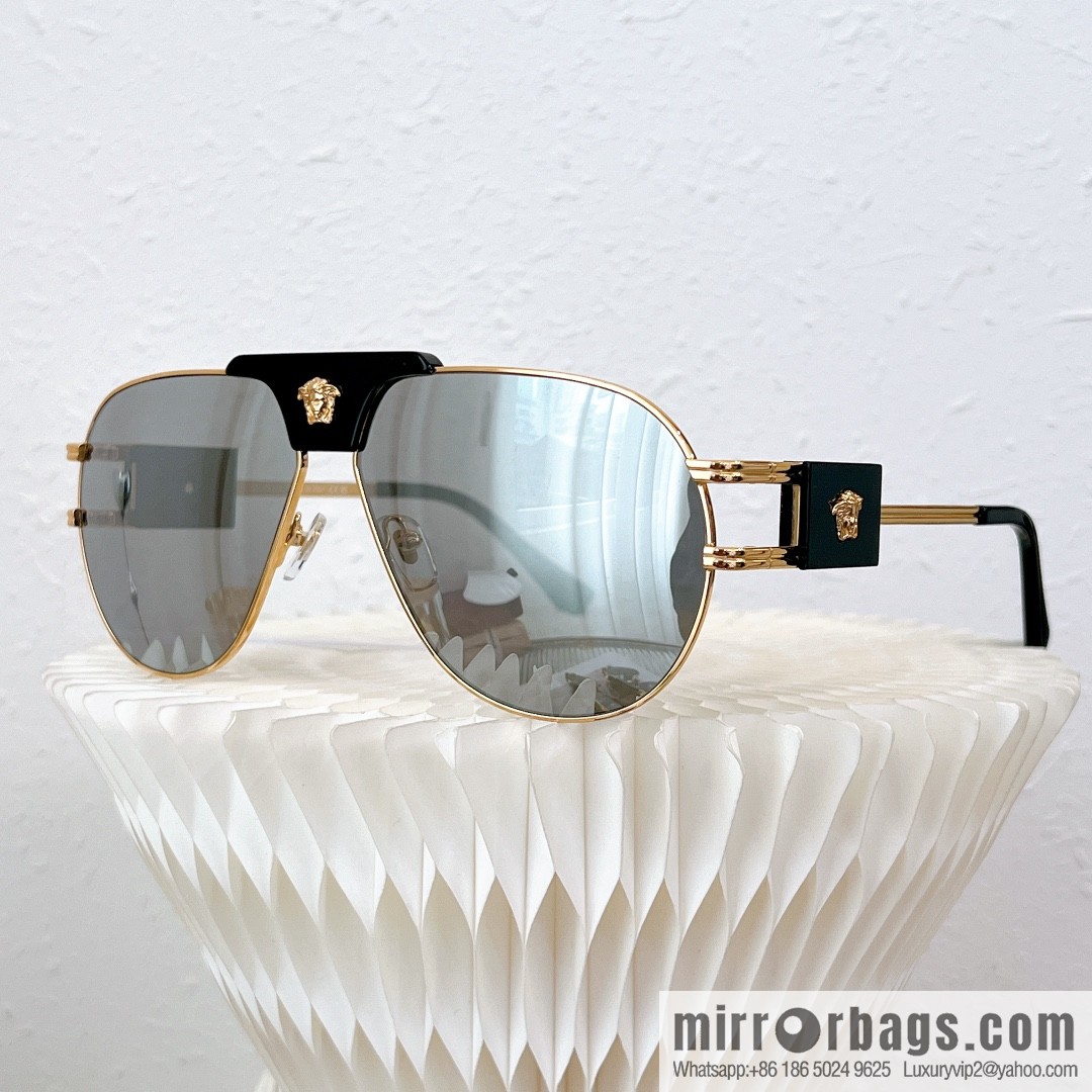 VERSACE Versace Head Logo Men's Sunglasses